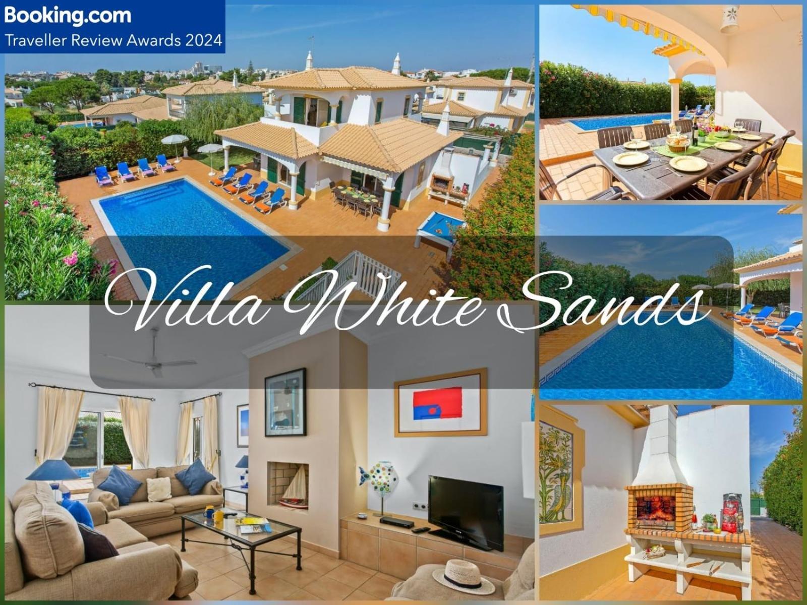 Villa White Sands - Private Oasis, Heated Pool, Beaches & Strip Nearby Albufeira Exterior photo